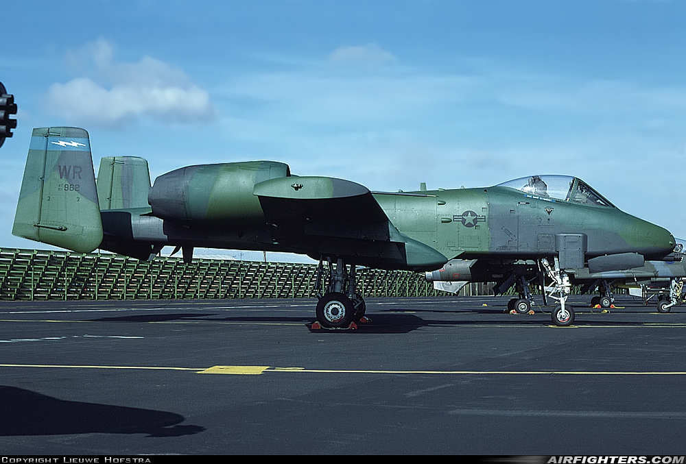 USA - Air Force Fairchild A-10A Thunderbolt II 81-0962 at Alconbury (AYH / EGWZ), UK