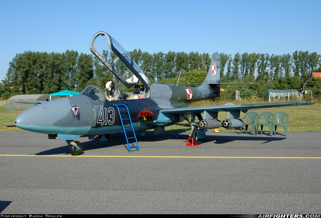 Poland - Air Force PZL-Mielec TS-11bis DF Iskra 1413 at Radom - Sadkow (EPRA), Poland