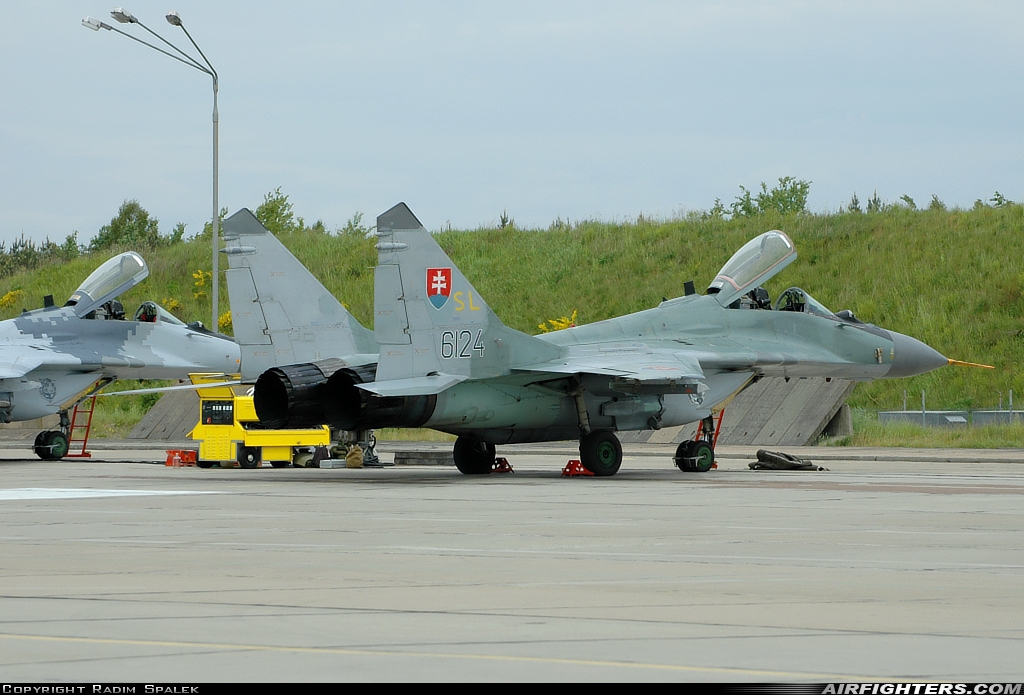 Slovakia - Air Force Mikoyan-Gurevich MiG-29AS 6124 at Swidwin (EPSN), Poland