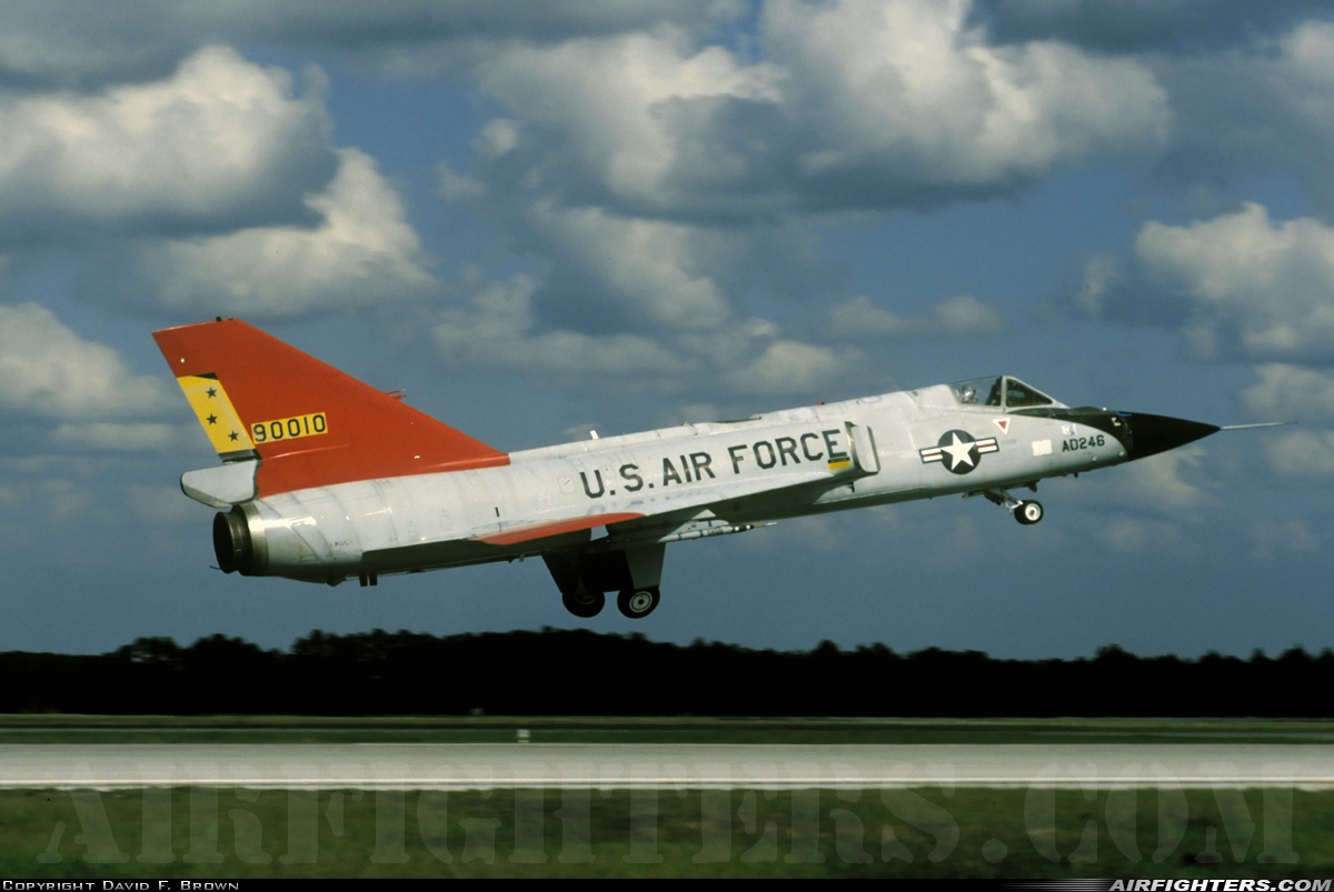 USA - Air Force Convair QF-106A Delta Dart 59-0010 at Panama City - Tyndall AFB (PAM / KPAM), USA