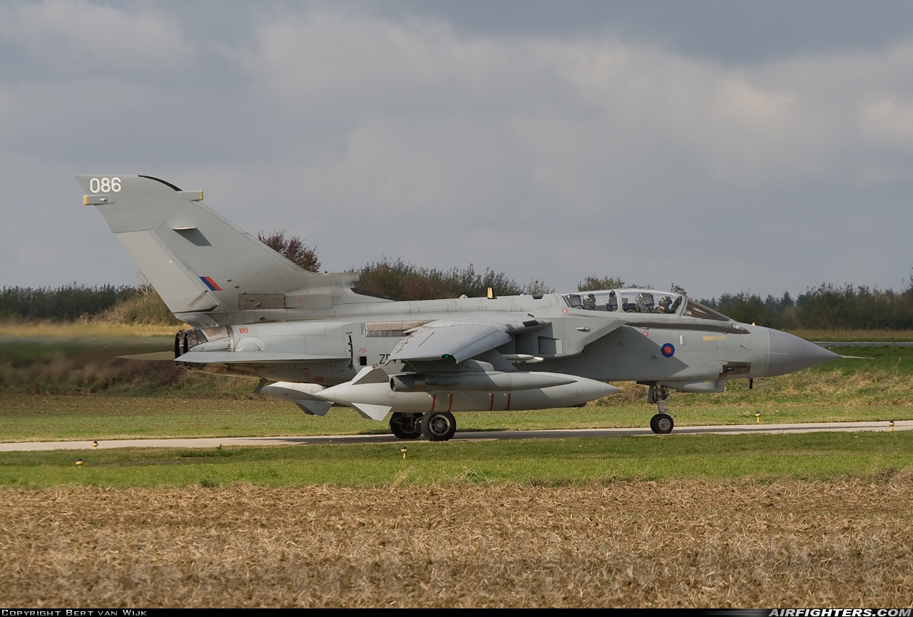 UK - Air Force Panavia Tornado GR4 ZD720 at Florennes (EBFS), Belgium