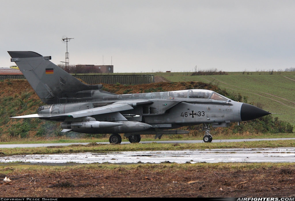 Germany - Air Force Panavia Tornado ECR 46+33 at Florennes (EBFS), Belgium