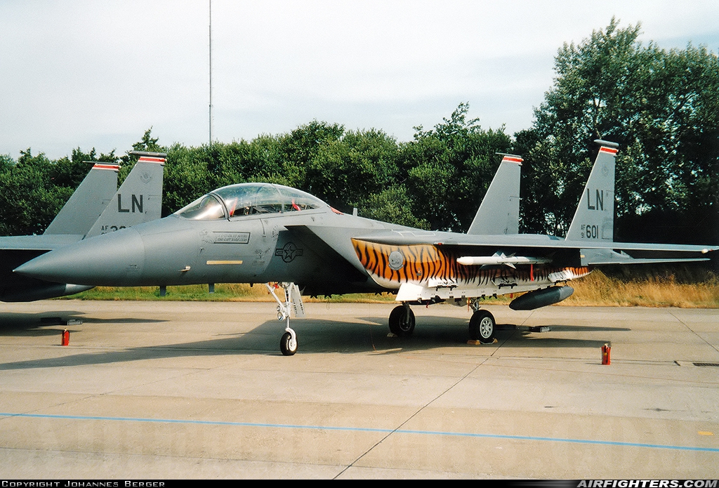 USA - Air Force McDonnell Douglas F-15E Strike Eagle 91-0601 at Leeuwarden (LWR / EHLW), Netherlands