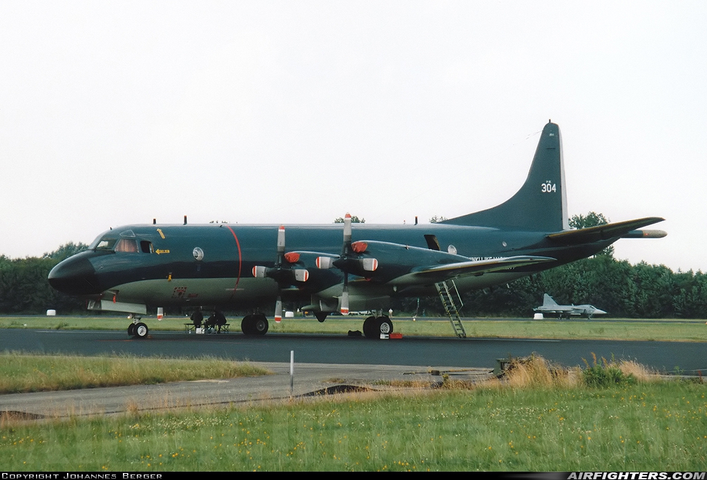 Netherlands - Navy Lockheed P-3C Orion 304 at Leeuwarden (LWR / EHLW), Netherlands