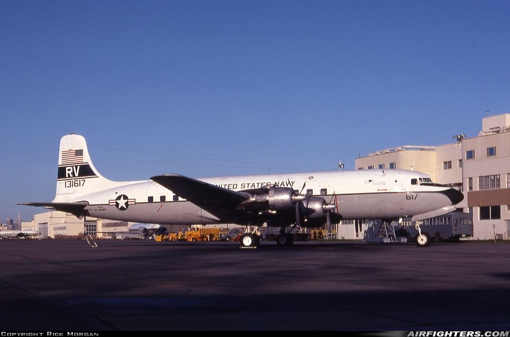 USA - Navy Douglas C-118B Liftmaster 131617 at Alameda - NAS (Nimitz Field) (NGZ / KNGZ) (closed), USA