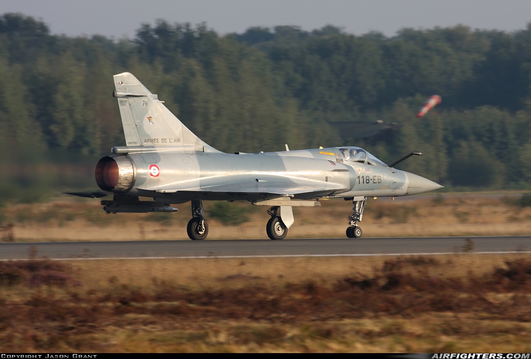 France - Air Force Dassault Mirage 2000-5F 76 at Kleine Brogel (EBBL), Belgium