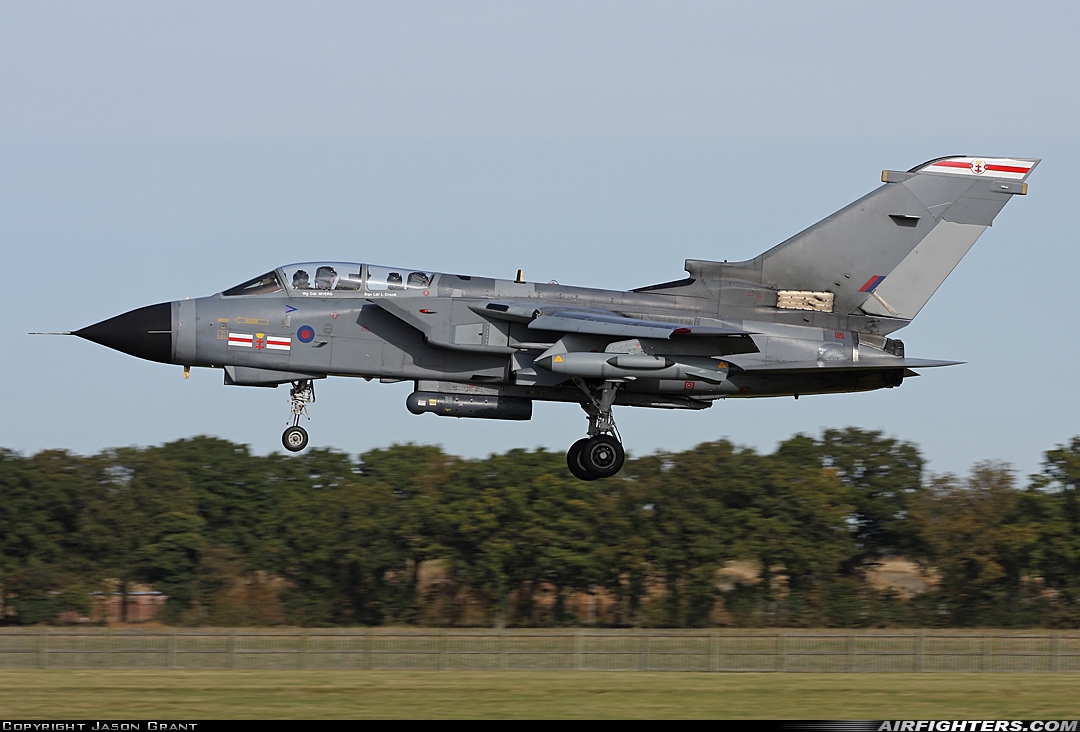 UK - Air Force Panavia Tornado GR4 ZA447 at Coningsby (EGXC), UK