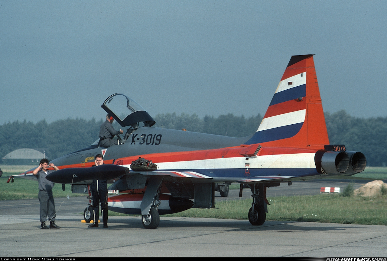 Netherlands - Air Force Canadair NF-5A (CL-226) K-3019 at Eindhoven (- Welschap) (EIN / EHEH), Netherlands