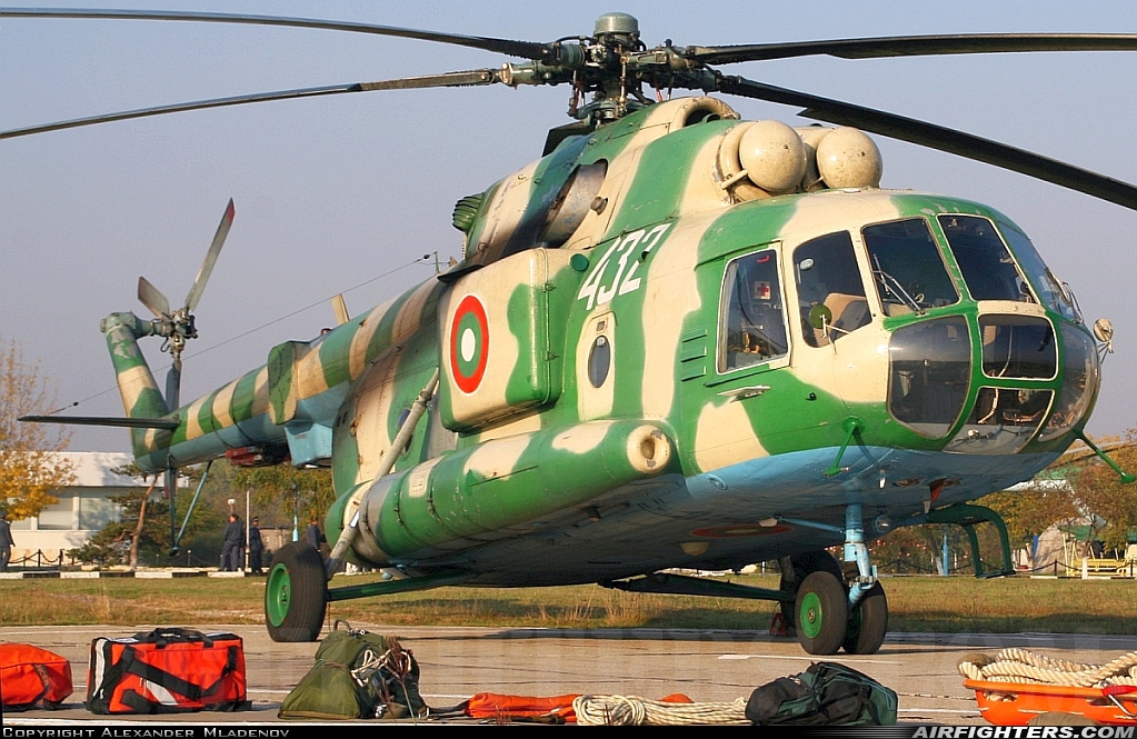 Bulgaria - Air Force Mil Mi-17PP 432 at Plovdiv (- Krumovo) (PDV / LBPD), Bulgaria
