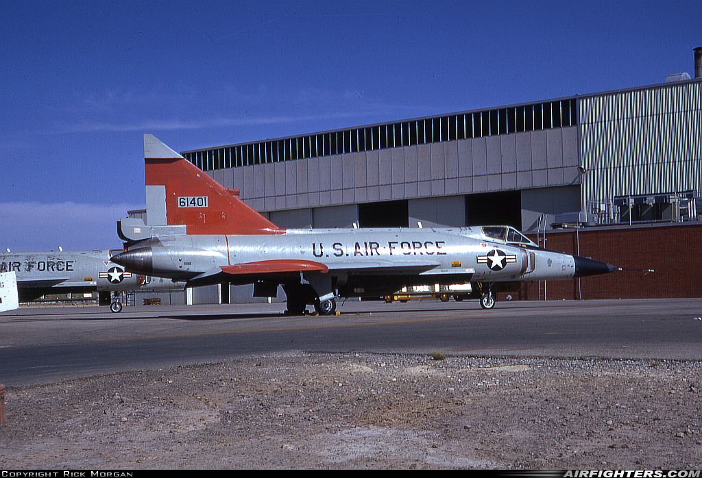USA - Air Force Convair F-102A Delta Dagger (8-10) 56-1401 at Alamogordo - Holloman AFB (HMN / KHMN), USA