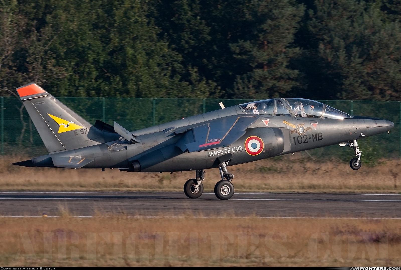 France - Air Force Dassault/Dornier Alpha Jet E E97 at Kleine Brogel (EBBL), Belgium