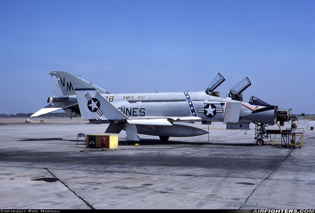 USA - Marines McDonnell Douglas F-4J Phantom II 153778 at Beaufort - Merritt Field (KNBC), USA