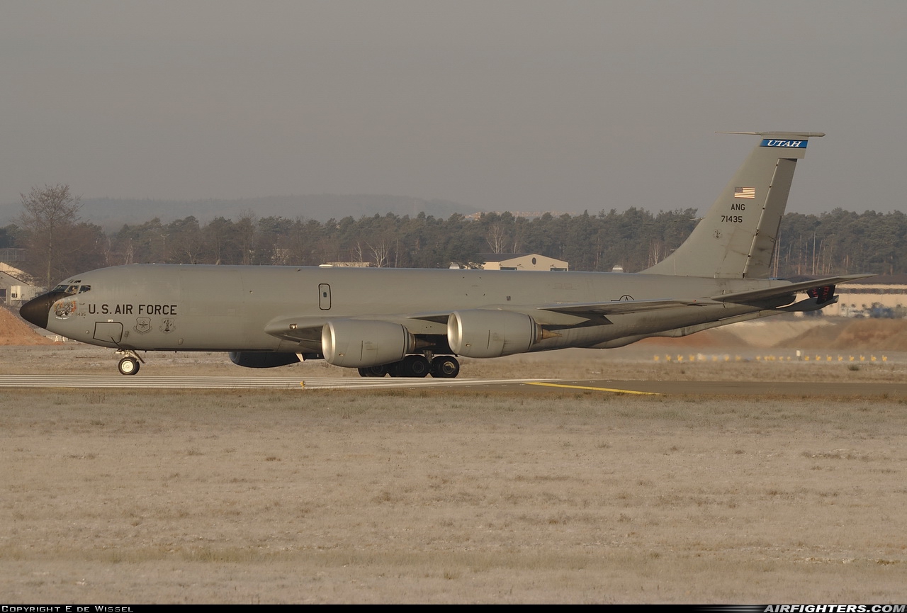USA - Air Force Boeing KC-135R Stratotanker (717-148) 57-1435 at Ramstein (- Landstuhl) (RMS / ETAR), Germany