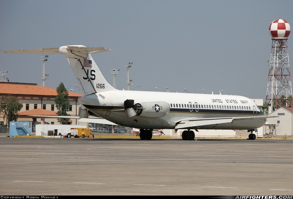 USA - Navy McDonnell Douglas C-9B Skytrain II (DC-9-32CF) 161266 at Sigonella (LICZ), Italy