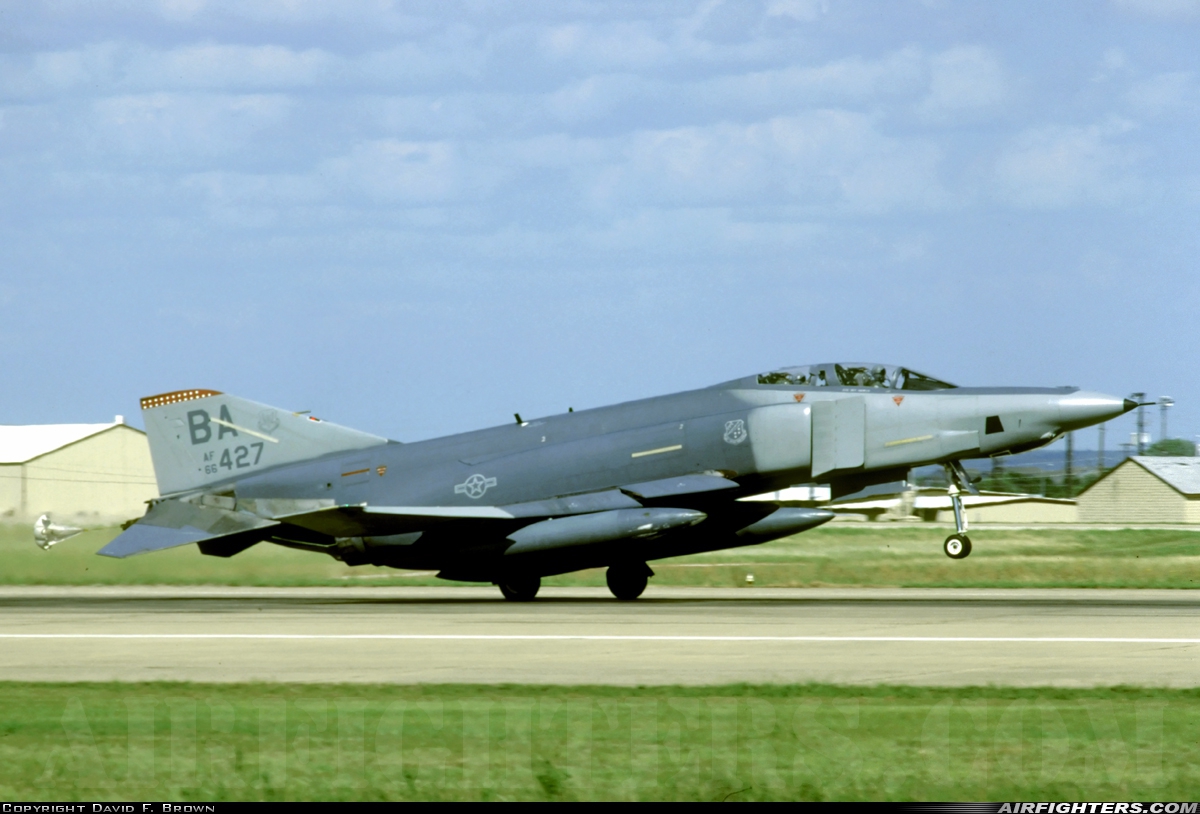 USA - Air Force McDonnell Douglas RF-4C Phantom II 66-0427 at Austin - Bergstrom Int. (AFB) (AUS / KBSM), USA