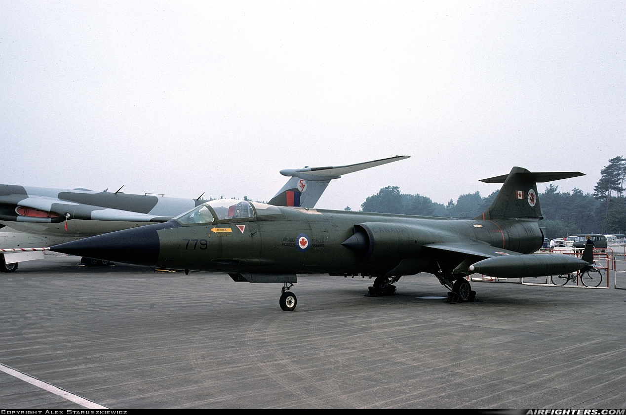 Canada - Air Force Canadair CF-104 Starfighter (CL-90) 104779 at Wildenrath (WID / EDUW), Germany