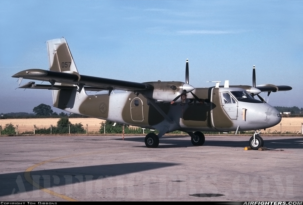 Norway - Air Force De Havilland Canada DHC-6-100 Twin Otter 057 at Fairford (FFD / EGVA), UK