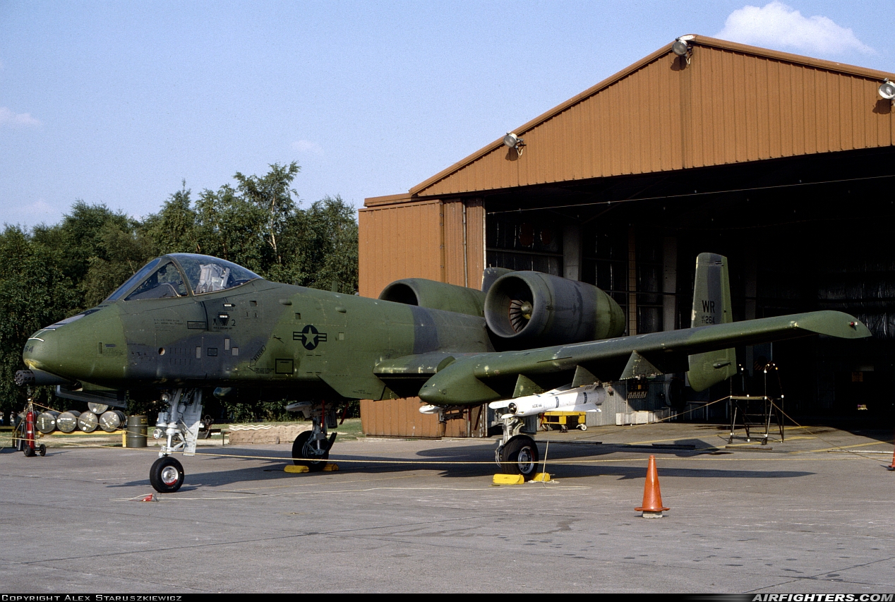 USA - Air Force Fairchild A-10A Thunderbolt II 77-0264 at Hahn (EDAH), Germany