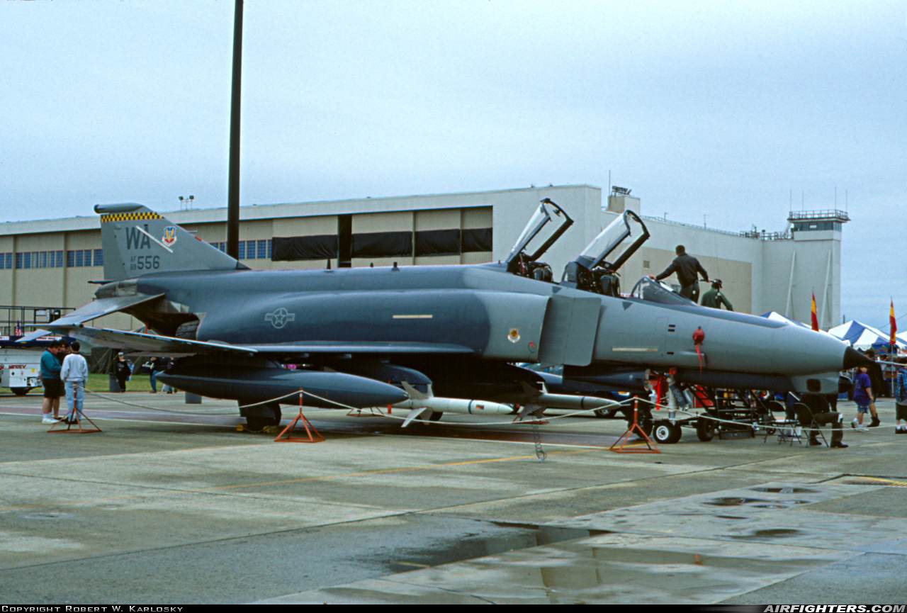 USA - Air Force McDonnell Douglas F-4G Phantom II 69-7556 at Bedford - Laurence G. Hanscom Field (BED / KBED), USA
