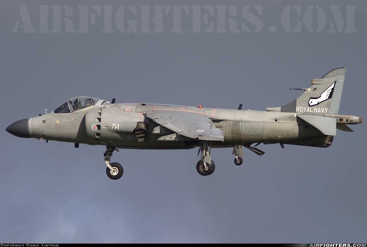 UK - Navy British Aerospace Sea Harrier FA.2 ZE693 at Yeovilton (YEO / EGDY), UK