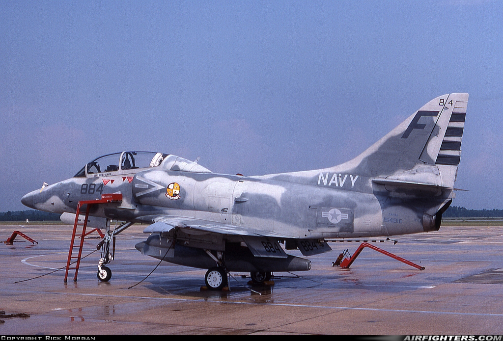 USA - Navy Douglas TA-4J Skyhawk 154310 at Pensacola - NAS / Forrest Sherman Field (NPA / KNPA), USA