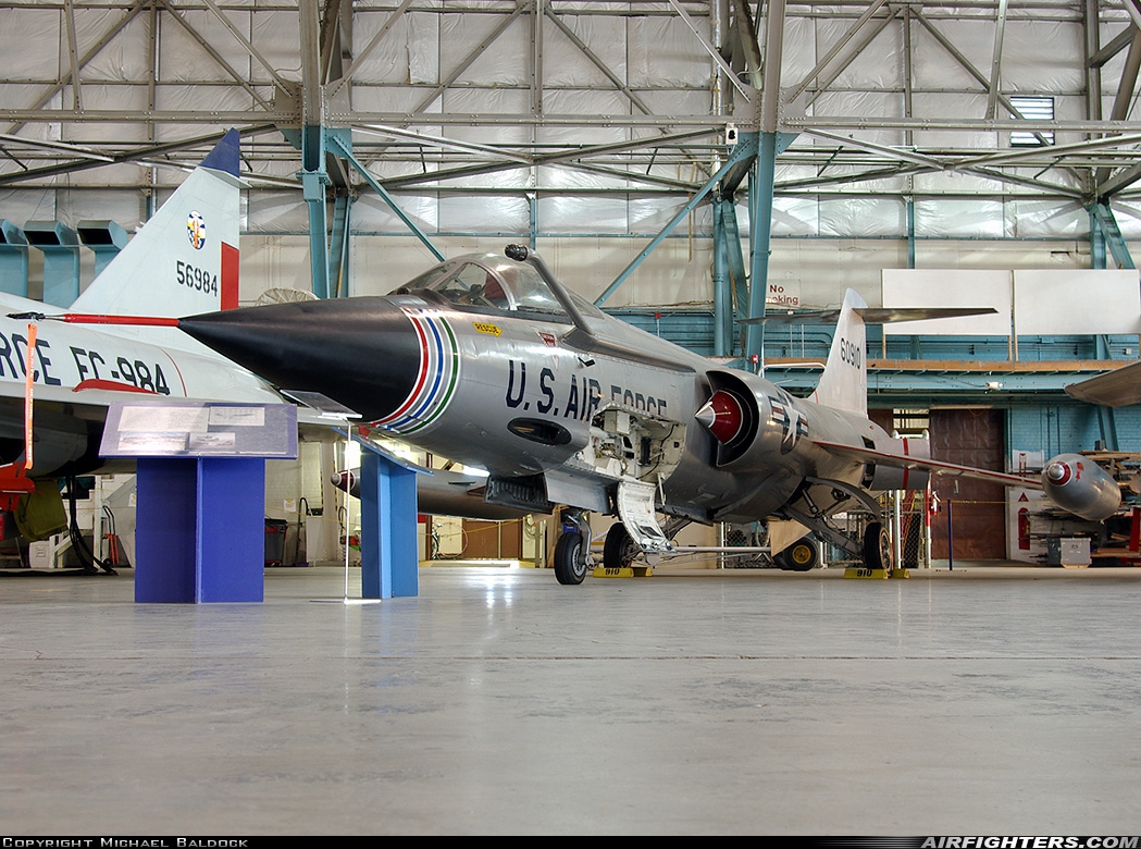 USA - Air Force Lockheed F-104C Starfighter 56-0910 at Denver - Lowry AFB (Wings Over The Rockies Museum), USA