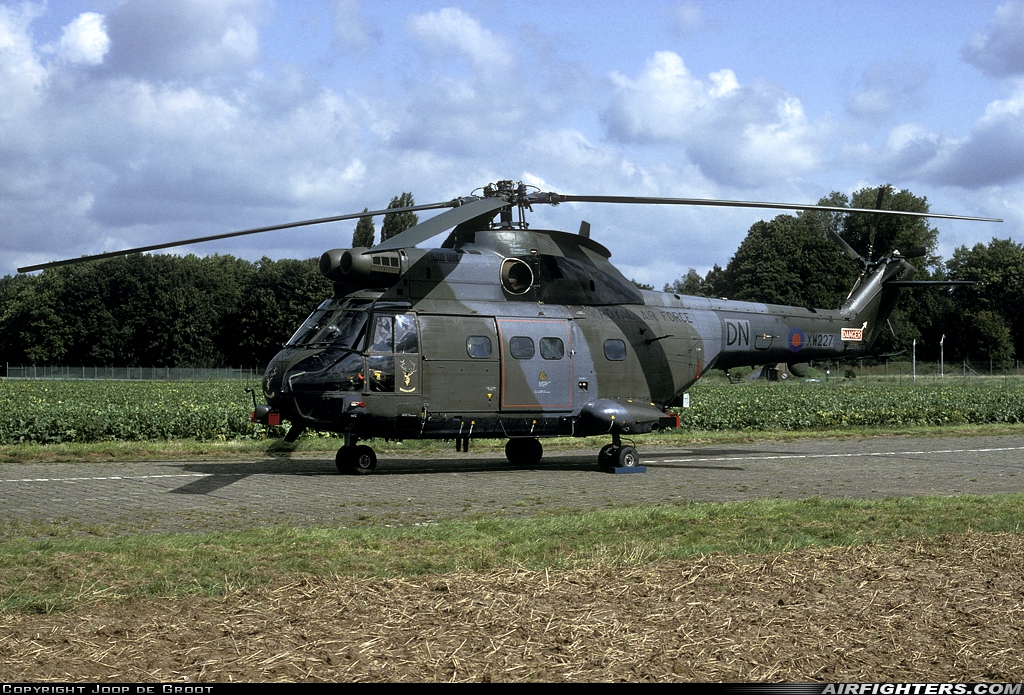 UK - Air Force Westland Puma HC1 (SA-330E) XW227 at Beauvechain (EBBE), Belgium