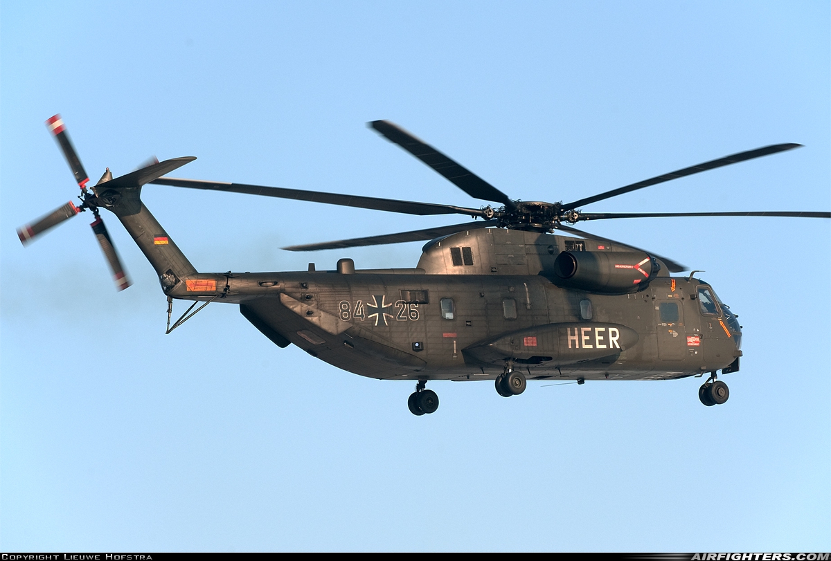 Germany - Army Sikorsky CH-53G (S-65) 84+26 at Rheine-Bentlage (ETHE), Germany