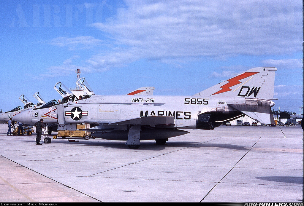 USA - Marines McDonnell Douglas F-4S Phantom II 155855 at Key West - Boca Chica Field (NQX / KNQX), USA