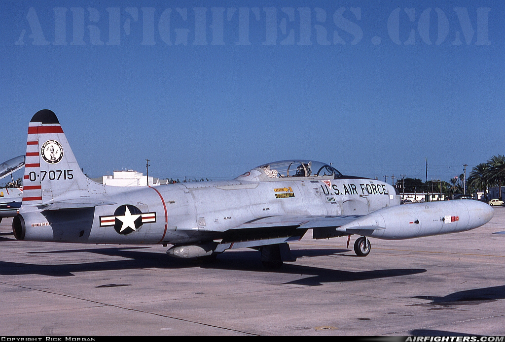 USA - Air Force Lockheed T-33A Shooting Star 57-0715 at Key West - Boca Chica Field (NQX / KNQX), USA