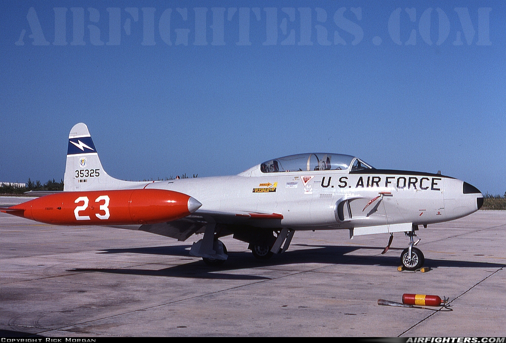 USA - Air Force Lockheed T-33A Shooting Star 53-5325 at Key West - Boca Chica Field (NQX / KNQX), USA