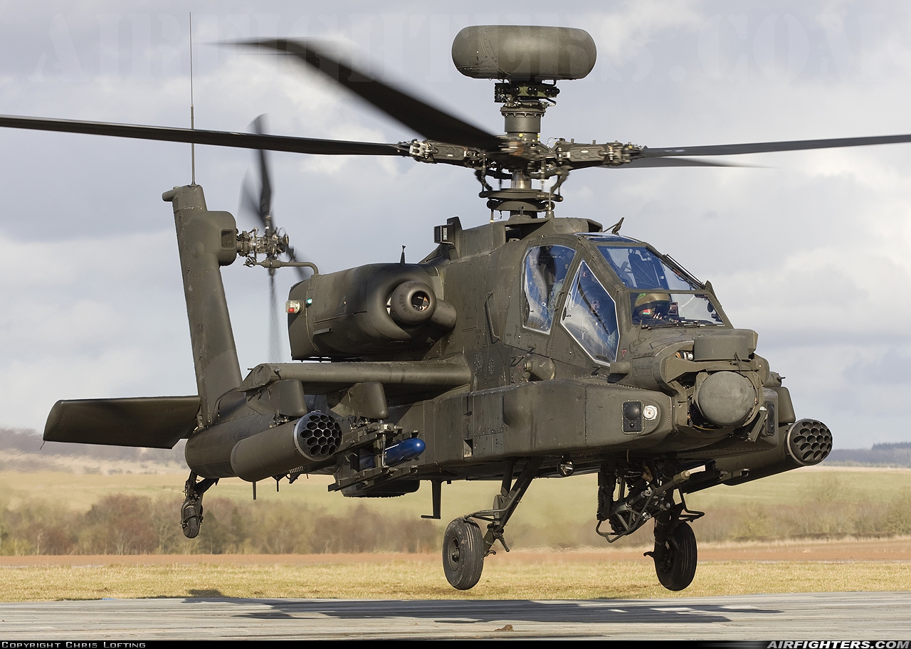 UK - Army Westland Apache AH1 (WAH-64D) ZJ174 at Netheravon (EGDN), UK