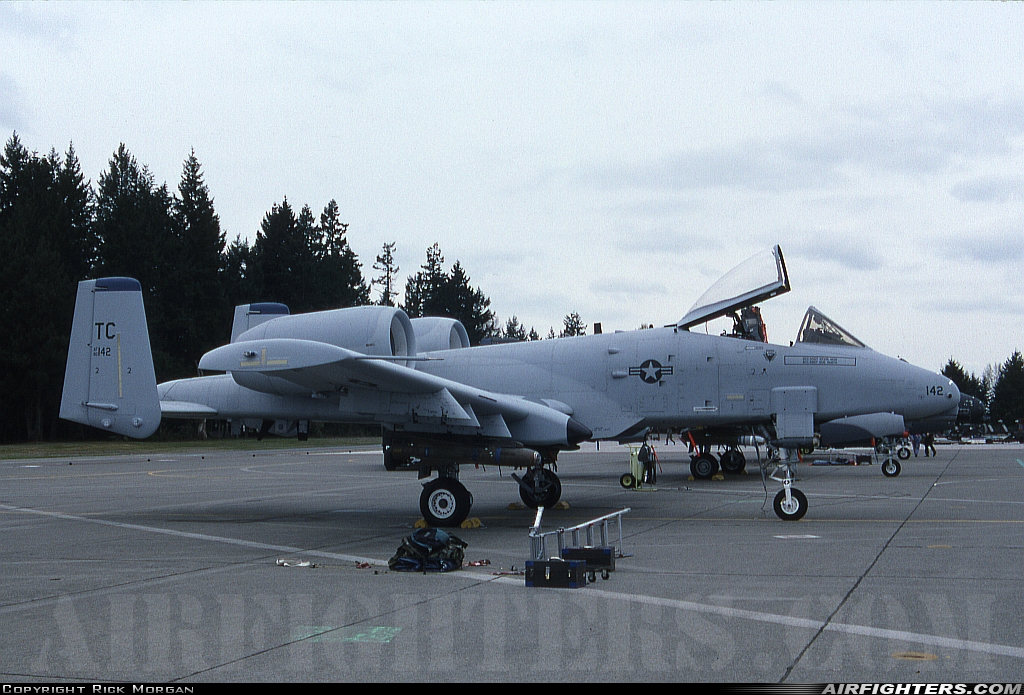 USA - Air Force Fairchild OA-10A Thunderbolt II 80-0142 at Tacoma - McChord AFB (TCM / KTCM), USA