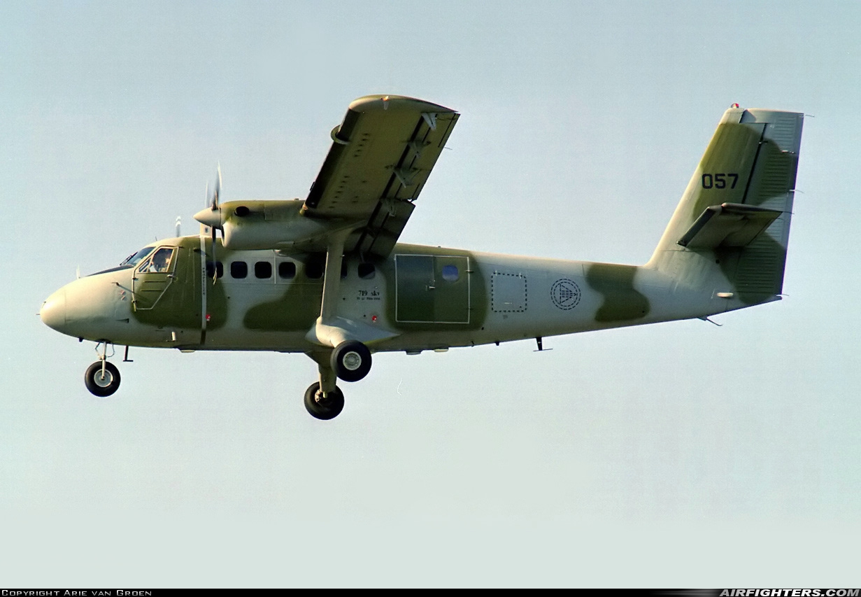 Norway - Air Force De Havilland Canada DHC-6 Twin Otter 057 at Fairford (FFD / EGVA), UK