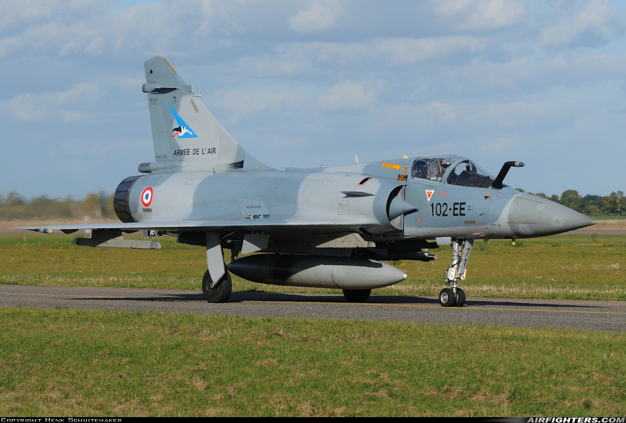 France - Navy Dassault Mirage 2000-5F 71 at Dijon - Longvic (DIJ / LFSD), France