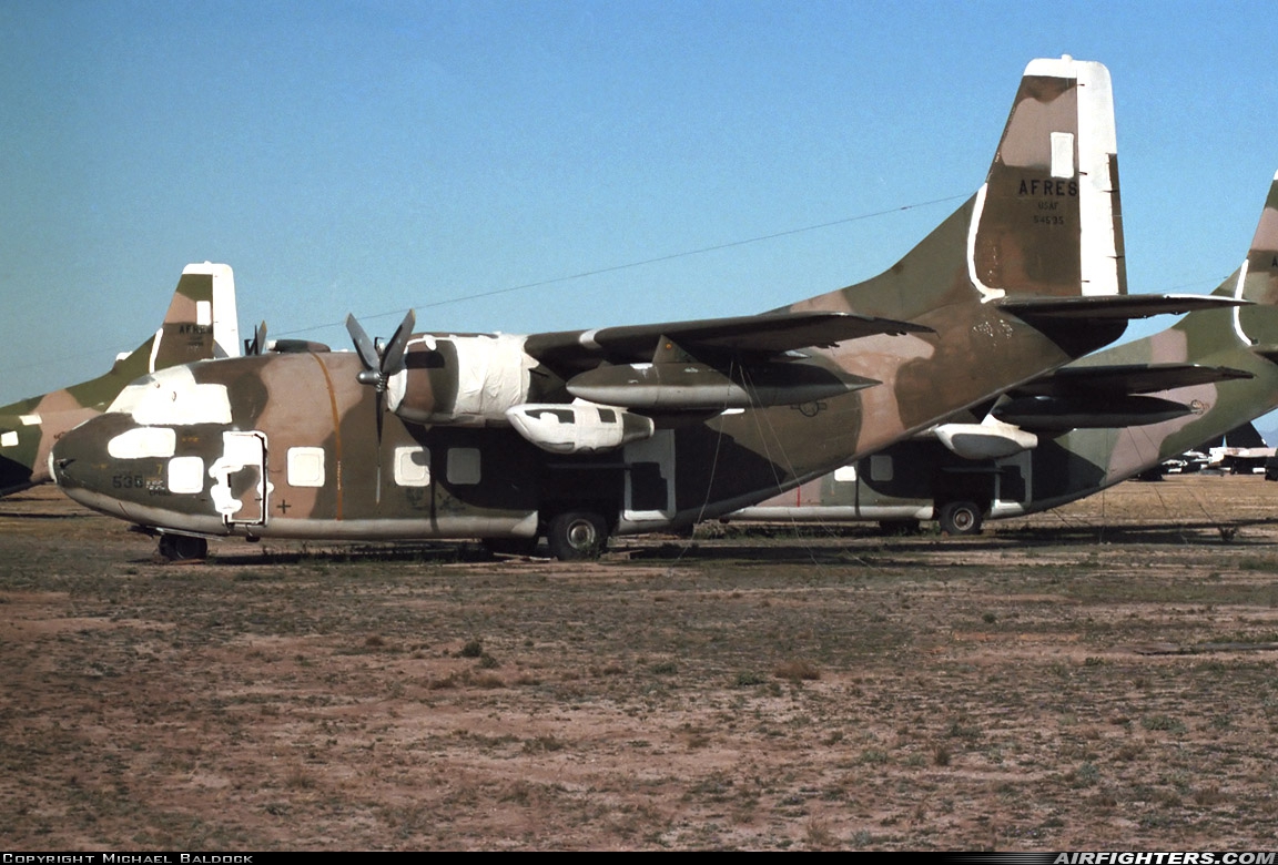 USA - Air Force Fairchild UC-123K Provider 55-4535 at Tucson - Davis-Monthan AFB (DMA / KDMA), USA
