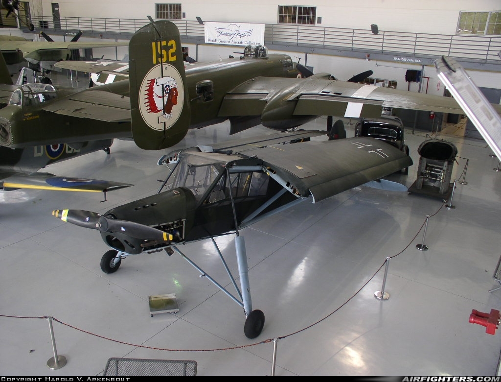 Germany - Air Force Fieseler Fi-156C-1 Storch 0 at Polk City - Worlds Greatest Aircraft Collection (FA08), USA