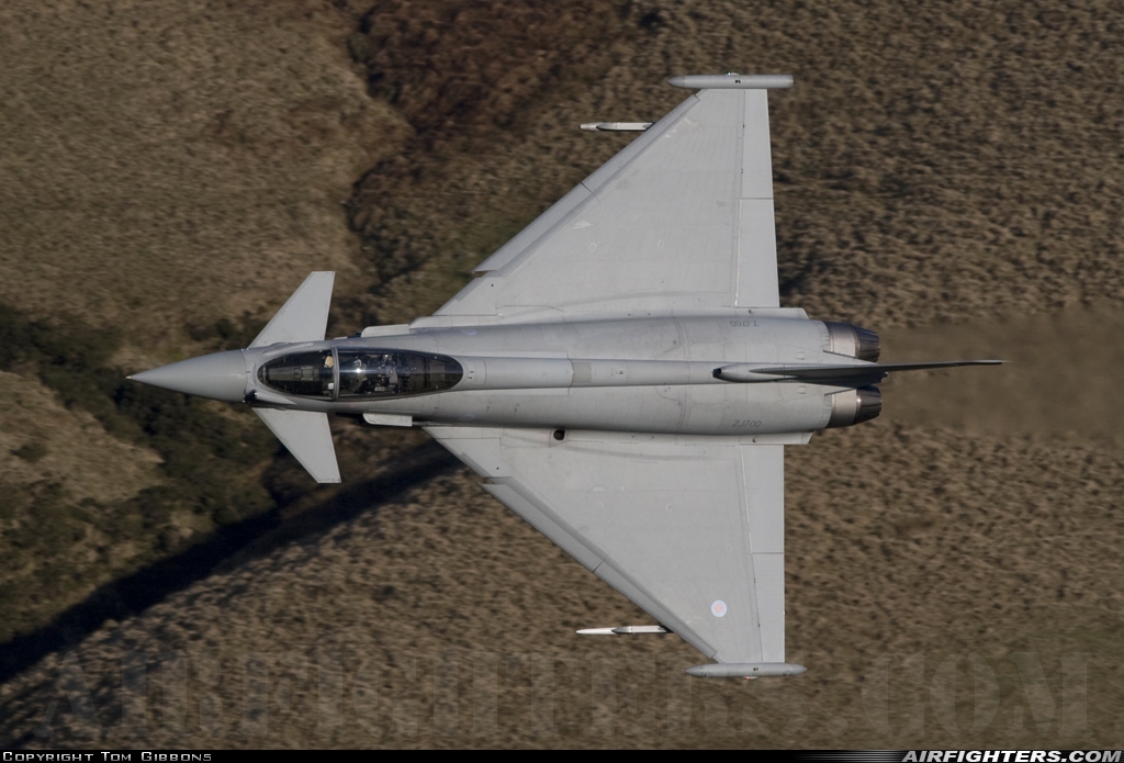 UK - Air Force Eurofighter Typhoon FGR4 ZJ700 at Off-Airport - Cumbria, UK