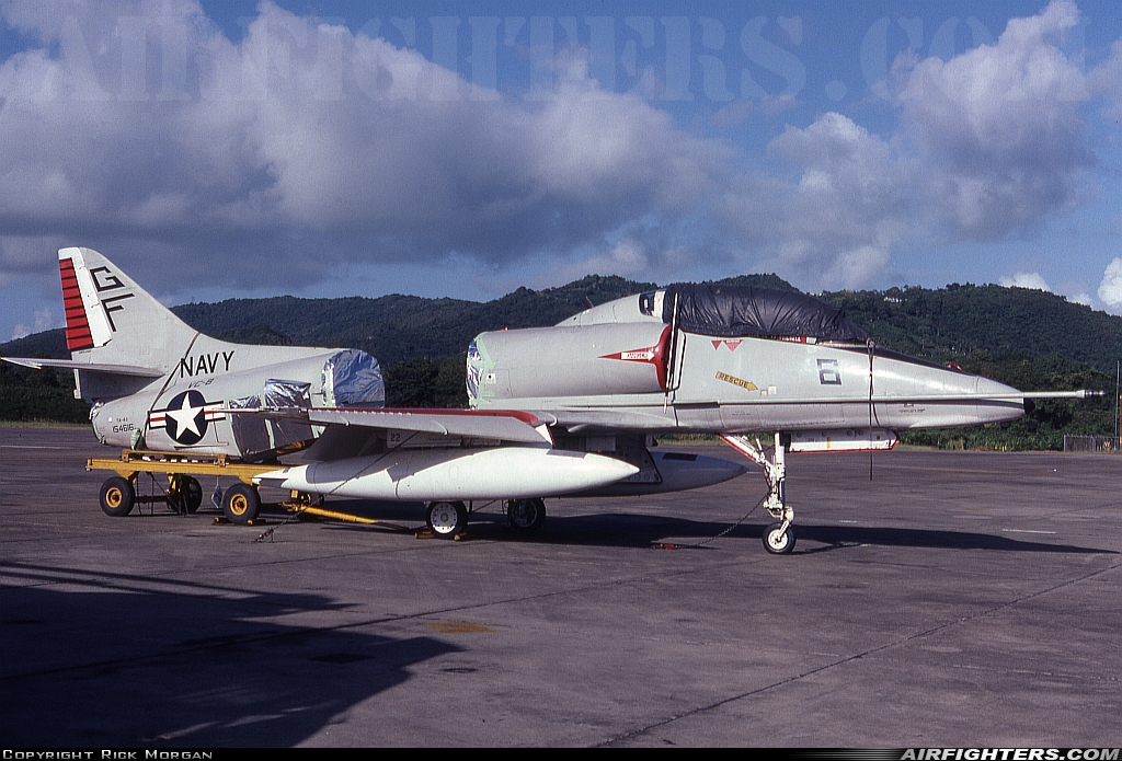 USA - Navy Douglas TA-4J Skyhawk 154616 at Roosevelt Roads NAS (NRR / TJNR), Puerto Rico
