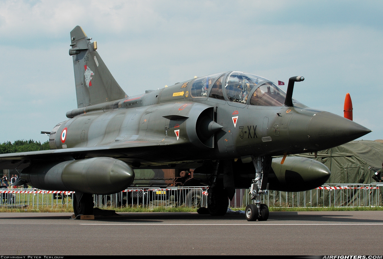 France - Air Force Dassault Mirage 2000D 606 at Enschede - Twenthe (ENS / EHTW), Netherlands