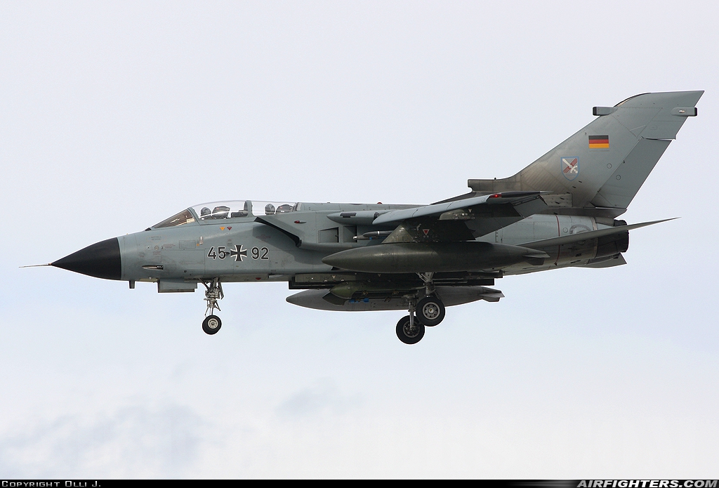 Germany - Air Force Panavia Tornado IDS 45+92 at Norvenich (ETNN), Germany
