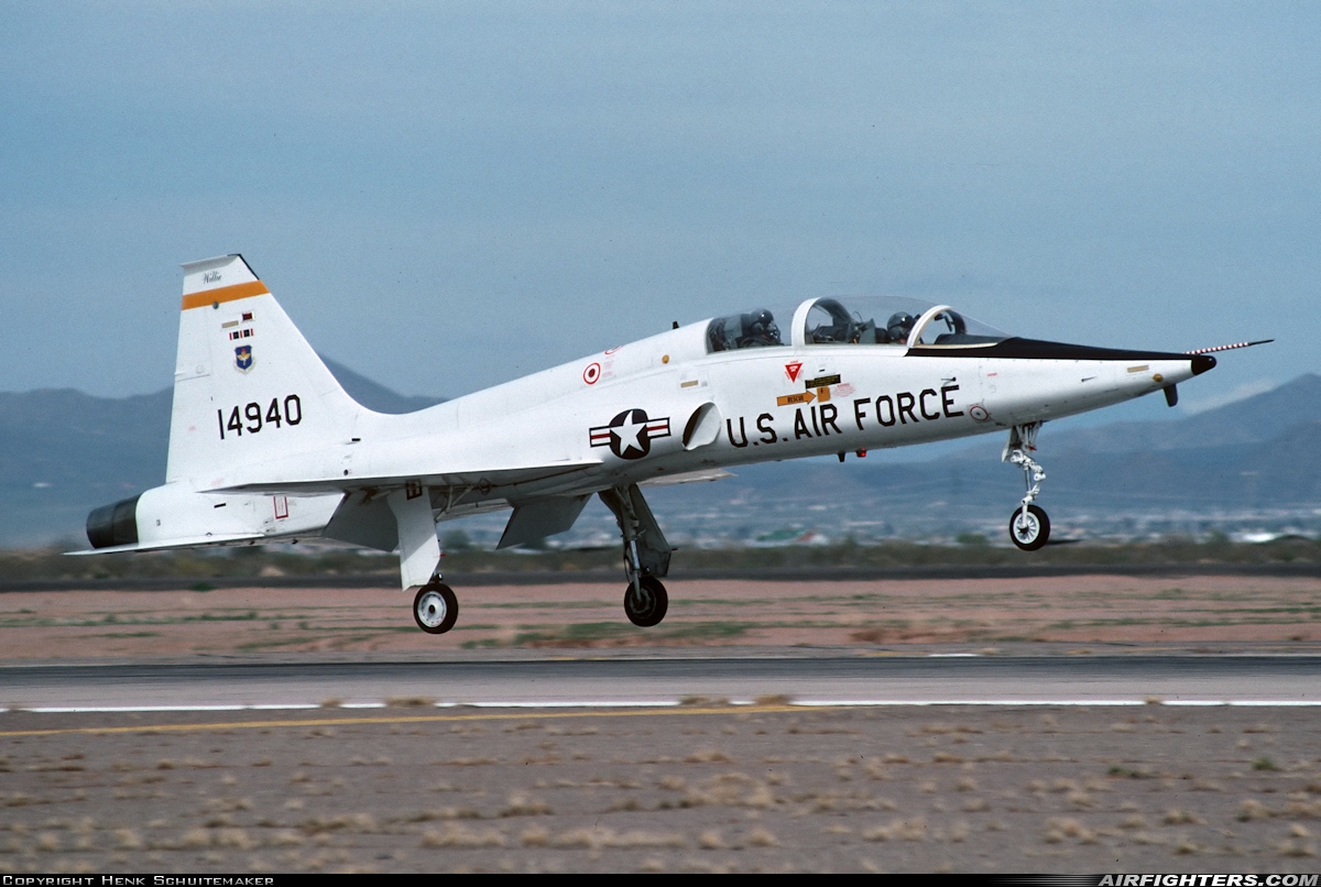USA - Air Force Northrop T-38A Talon 67-14940 at Phoenix (Chandler) - Williams Gateway (AFB) (CHD / IWA / KIWA), USA