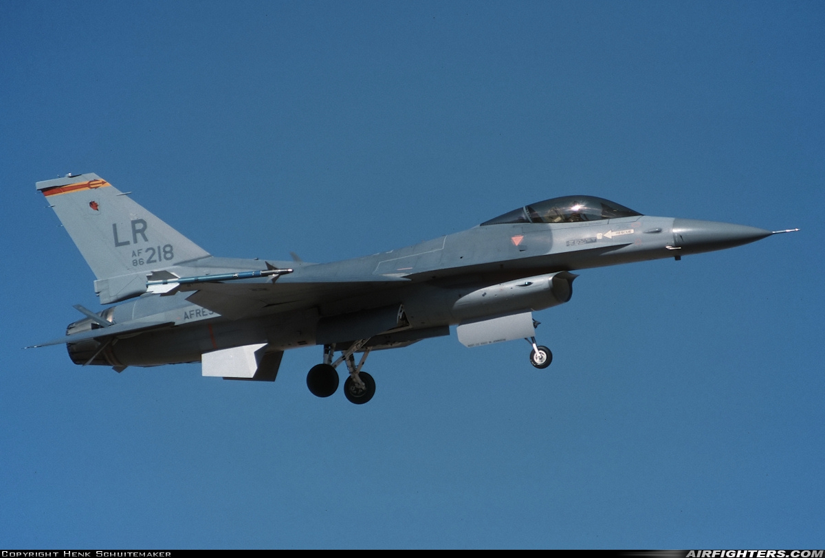 USA - Air Force General Dynamics F-16C Fighting Falcon 86-0218 at Glendale (Phoenix) - Luke AFB (LUF / KLUF), USA