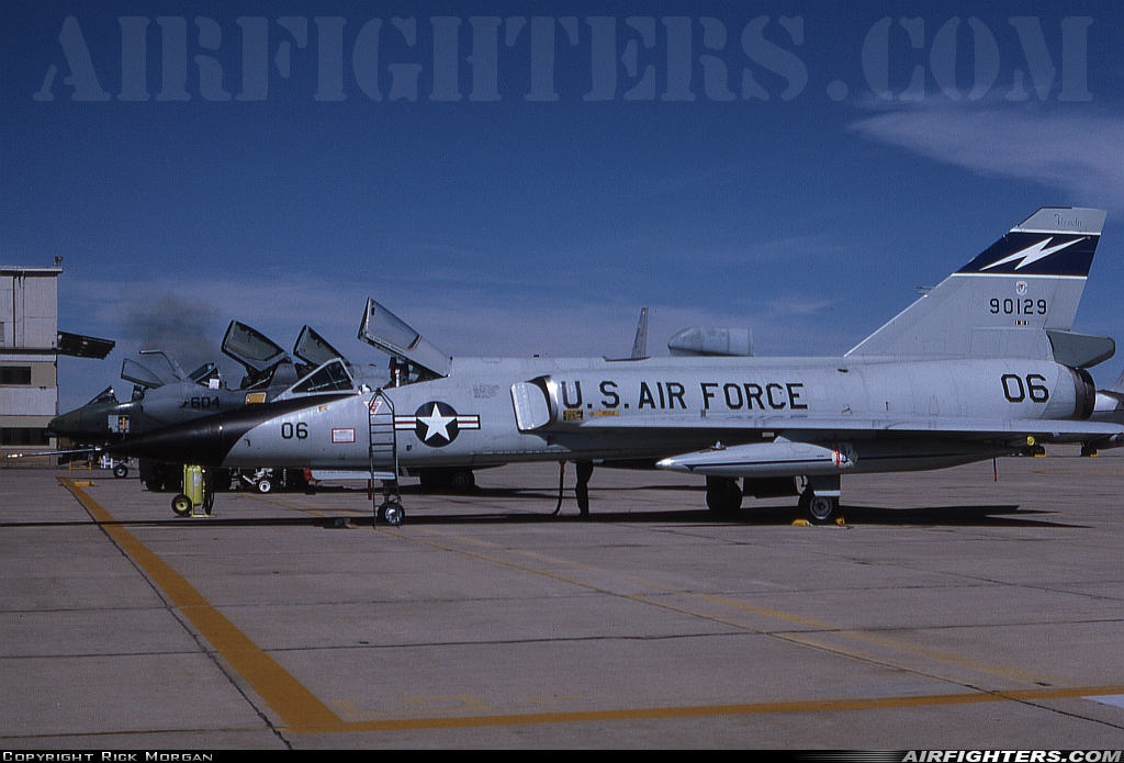 USA - Air Force Convair F-106A Delta Dart (8) 59-0129 at Denver - Aurora (Buckley AFB) (BKF / KBKF), USA