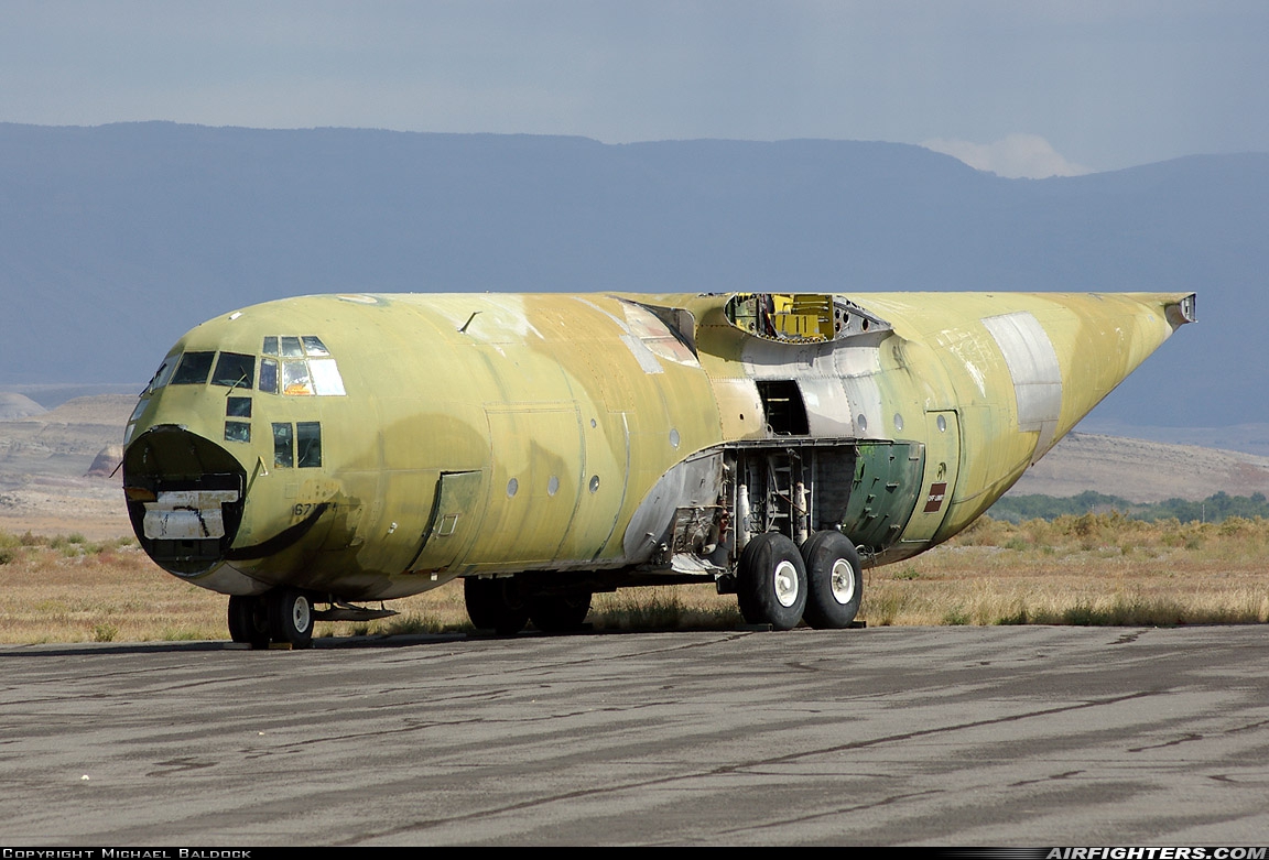 USA - Air Force Lockheed C-130A Hercules (L-182) 56-0535 at Greybull - South Big Horn County (GEY), USA