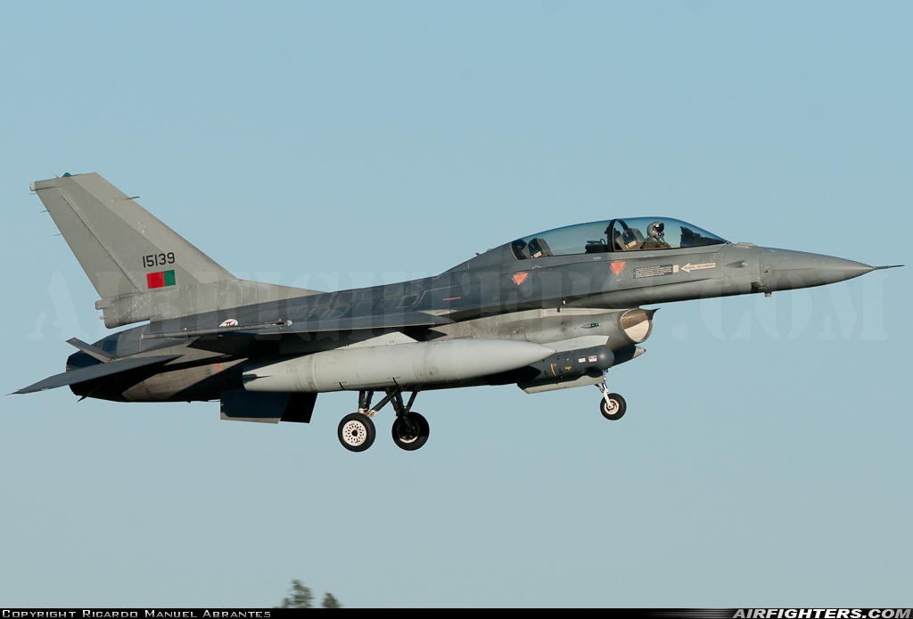 Portugal - Air Force General Dynamics F-16BM Fighting Falcon 15139 at Monte Real (BA5) (LPMR), Portugal