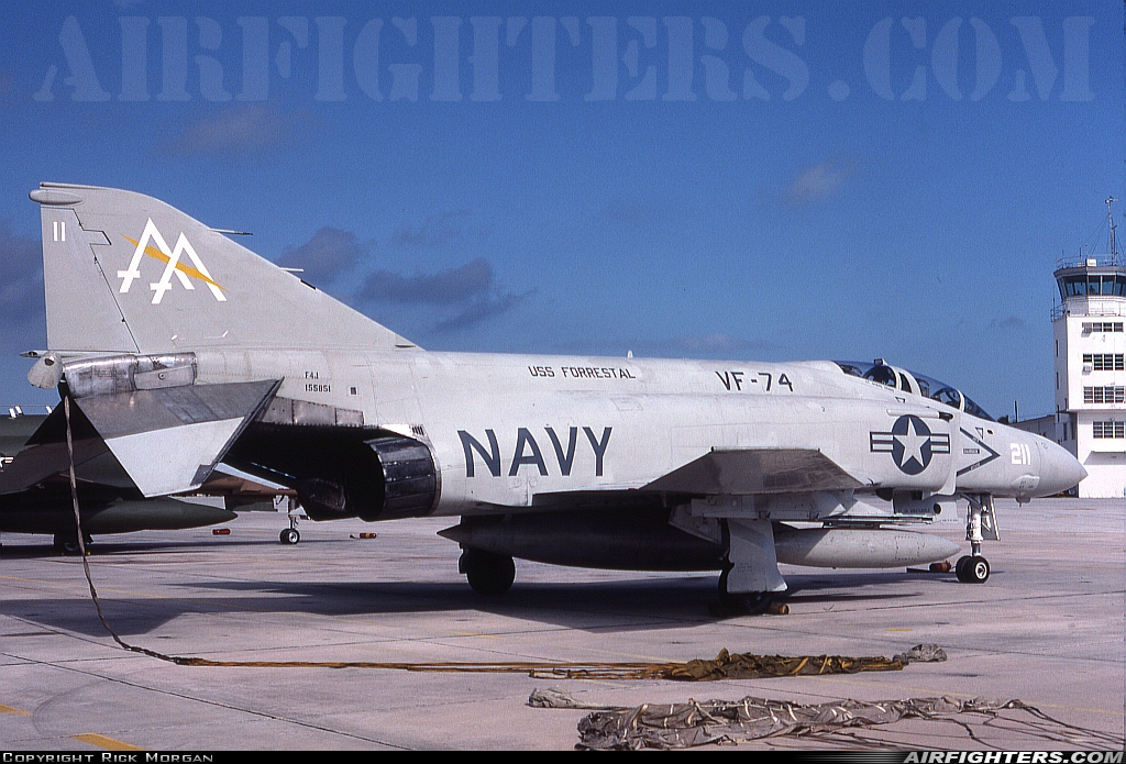 USA - Navy McDonnell Douglas F-4J Phantom II 155851 at Key West - Boca Chica Field (NQX / KNQX), USA