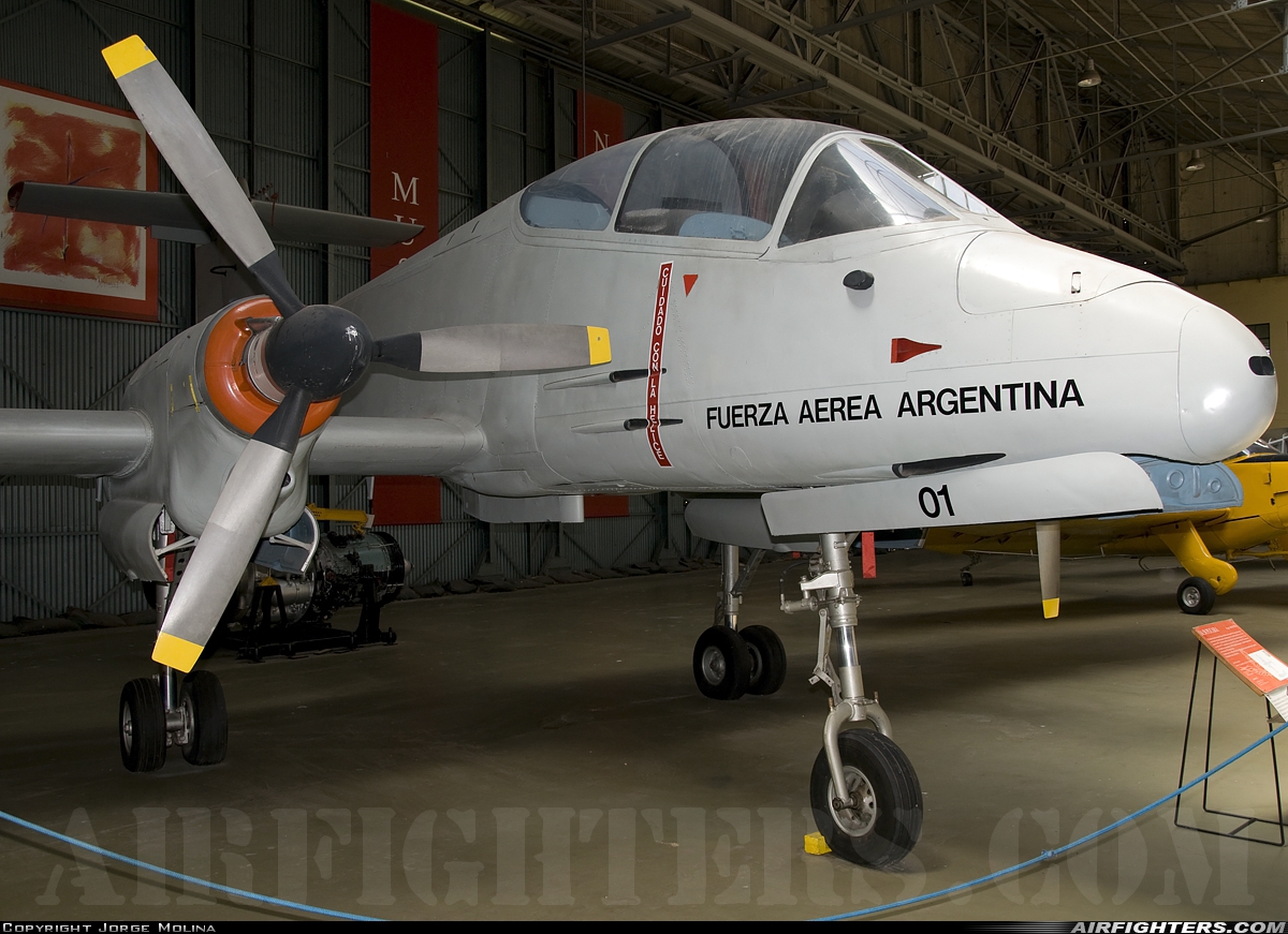 Argentina - Air Force FMA IA-58A Pucara AX-01 at Moron (MOR / SADM), Argentina