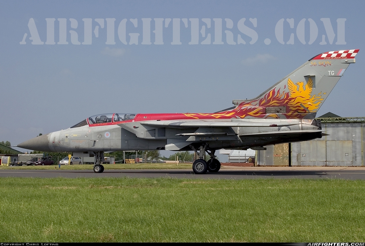 UK - Air Force Panavia Tornado F3(T) ZE735 at Northolt (NHT / EGWU), UK