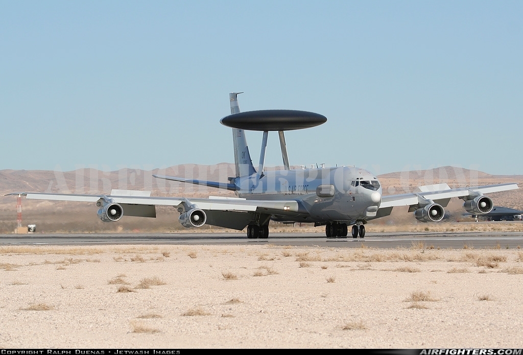 USA - Air Force Boeing E-3B Sentry (707-300) 77-0351 at Las Vegas - Nellis AFB (LSV / KLSV), USA